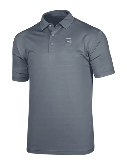 Callaway Vibrant Light Grey Ventilated Polo w/Reli Title Logo