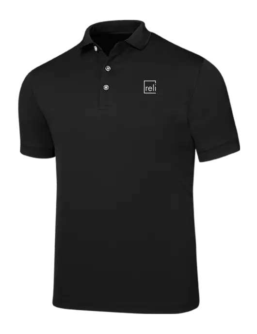Callaway Ottoman Black Polo w/Reli Title Logo