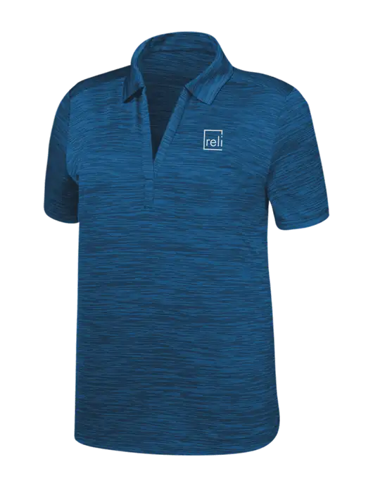 Callaway Womens Medium Slate Blue Broken Stripe w/Reli Title Logo