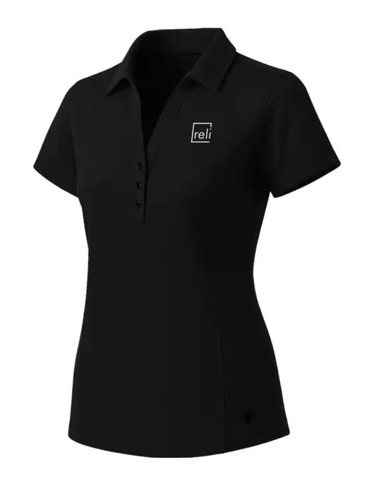 OGIO Womens Blacktop ONYX Polo w/Reli Title Logo