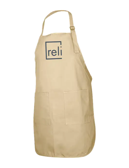 Full-Length Stone Apron With Pockets w/Reli Title Logo