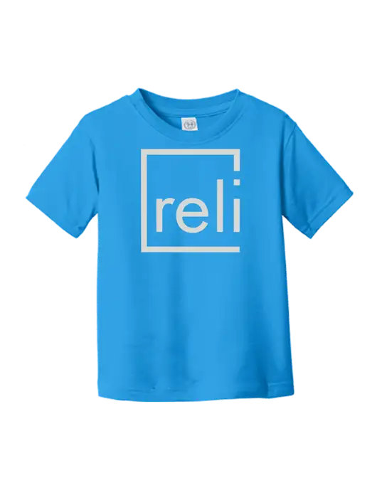 Rabbit Skins Cobalt Toddler Fine Jersey Tee w/Reli Title Logo