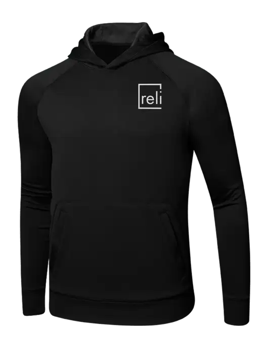 Tech Black Fleece Hooded Sweatshirt w/Reli Title Logo