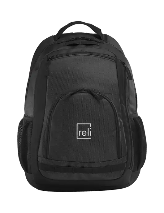 Xtreme Dark Grey/Black/Black Backpack w/Reli Title Logo