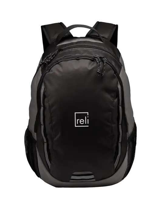 Ridge Charcoal/Dark Charcoal Laptop Backpack w/Reli Title Logo