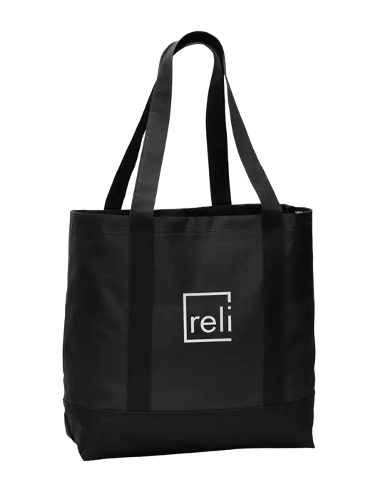 Carryall Black/Black Day Tote w/Reli Title Logo