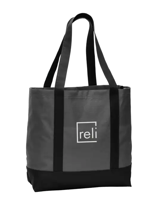 Carryall Charcoal/Black Day Tote Dark w/Reli Title Logo