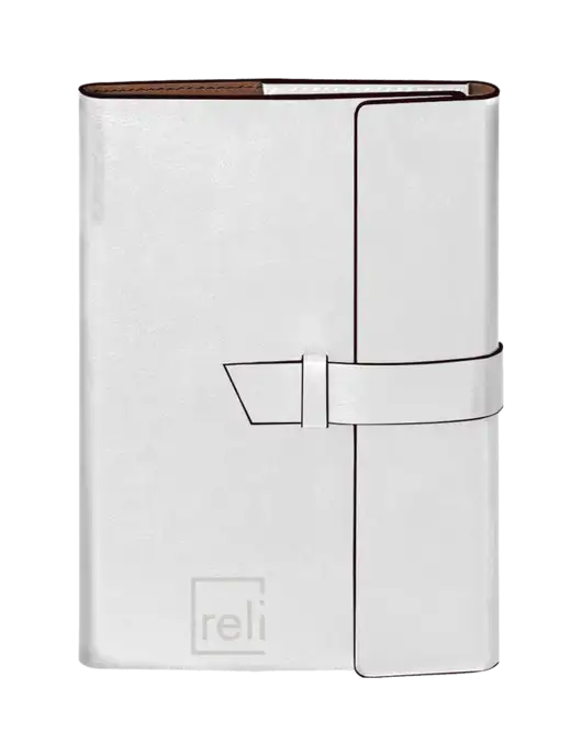 Fabrizio White 6.875 x 9.56 Portfolio w/Reli Title Logo