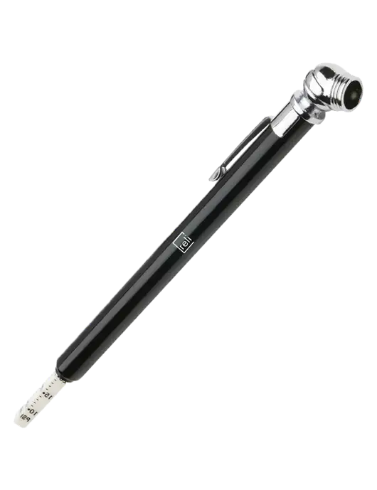 Quick View Black Tire Gauge w/Reli Title Logo