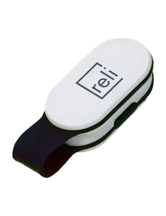 Magna Clip Black Personal Safety Light w/Reli Title Logo