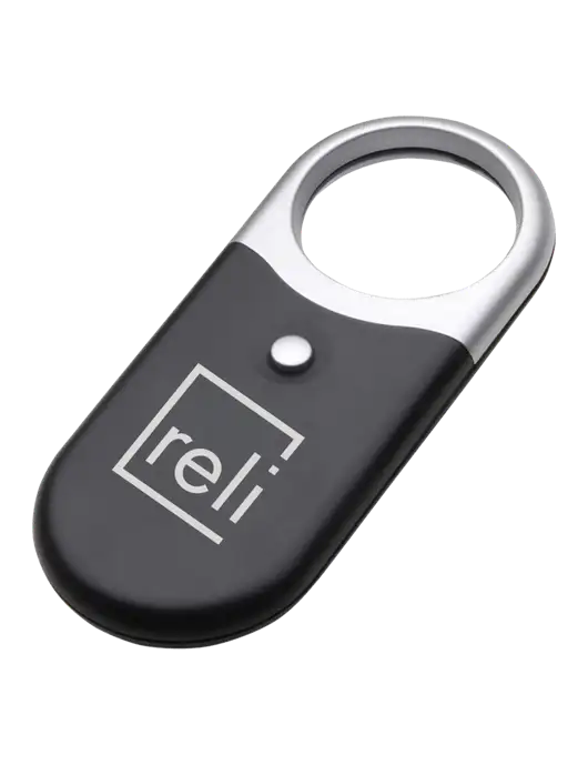 Compact Black Magnifier Light w/Reli Title Logo
