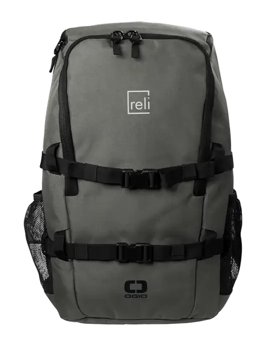 OGIO Medium Grey Street Pack w/Reli Title Logo
