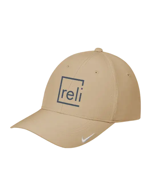 Nike Tan Dri-FIT Legacy Cap w/Reli Title Logo