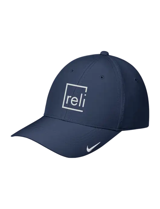 Nike Navy Dri-FIT Legacy Cap w/Reli Title Logo