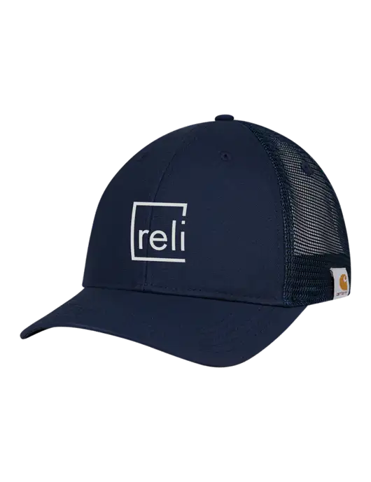 Carhartt Navy Trucker Rugged Pro Series Cap w/Reli Title Logo