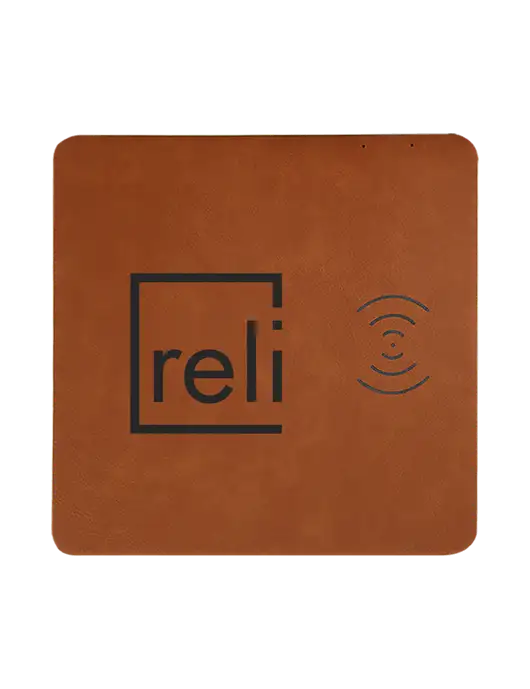 Rawhide Laserable Leatherette Phone Charging Mat w/Reli Title Logo
