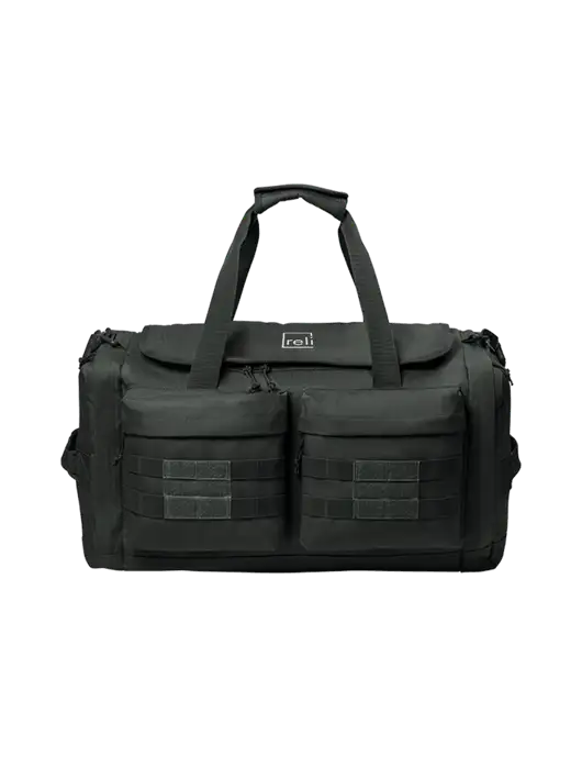 CornerStone Charcoal Grey Tactical Duffel w/Reli Title Logo