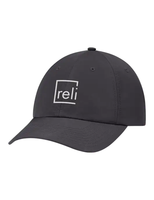 Richardson Relaxed Performance Lite Dark Grey Cap w/Reli Title Logo