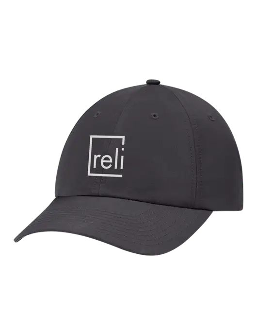Richardson Relaxed Performance Lite Dark Grey Cap w/Reli Title Logo