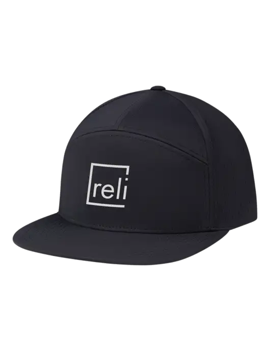 Richardson Black Cannon Cap w/Reli Title Logo