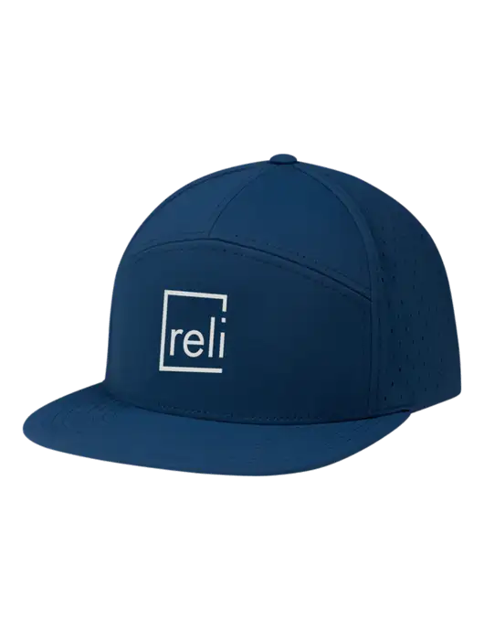 Richardson Light Navy Cannon Cap w/Reli Title Logo