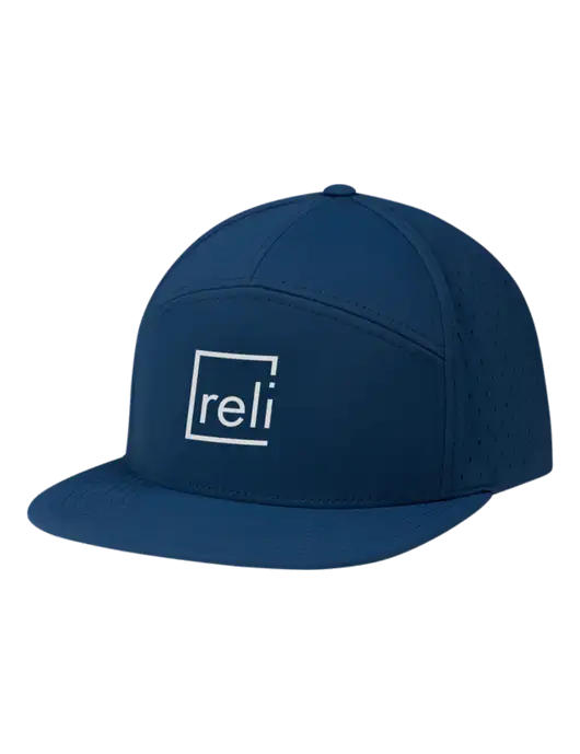 Richardson Light Navy Cannon Cap w/Reli Title Logo