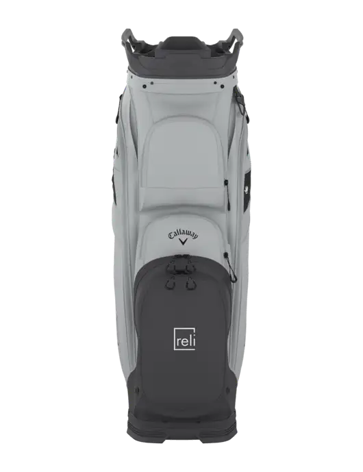Callaway Org 14 Light Grey Golf Bag  w/Reli Title Logo