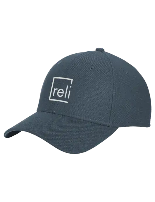 New Era Diamond Era Dark Slate Stretch Cap w/Reli Title Logo