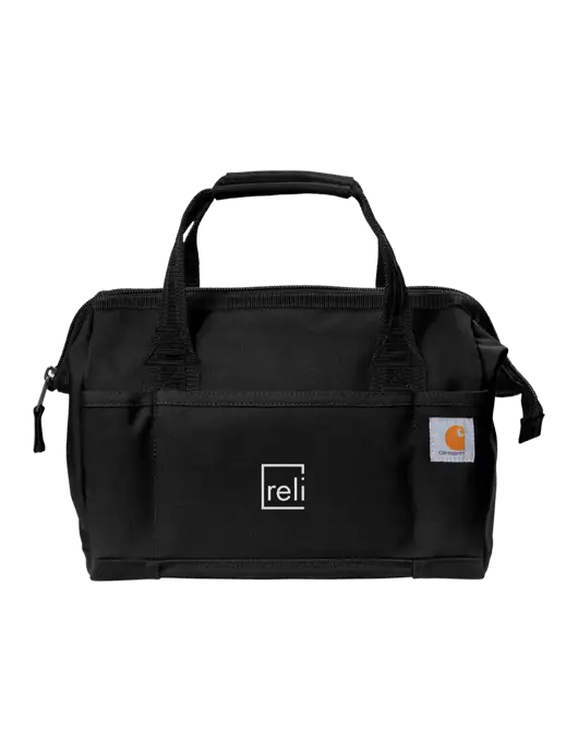 Carhartt Foundry Series 14” Black Tool Bag w/Reli Title Logo