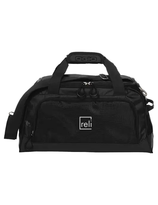OGIO Breakaway Black Duffel w/Reli Title Logo