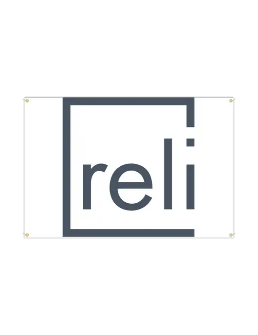 Vinyl Banner 72" x 48" w/Reli Title Logo