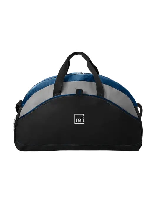 Medium Contrast Navy Duffel w/Reli Title Logo