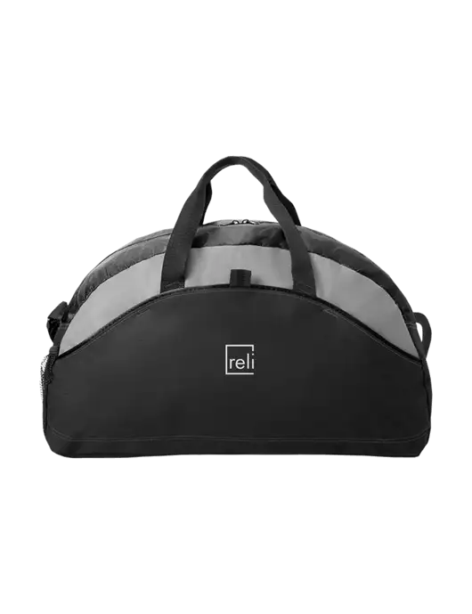 Medium Contrast Black Duffel w/Reli Title Logo