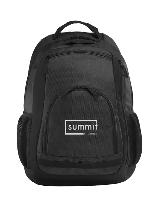 Xtreme Dark Grey/Black/Black Backpack w/Summit Title Group Logo